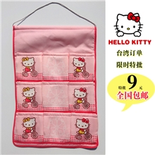 迪士尼hellokitty收纳袋壁挂袋挂式收纳袋外贸库存卡通收纳袋