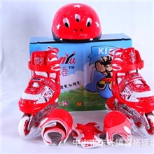 厂家直销正品轮语品牌轮滑鞋溜冰鞋平花旱冰鞋
