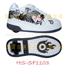 混批全自动暴走鞋，滑轮鞋，飞行鞋，男女款，厂家直销