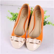 洛米施2013款圆头韩版公主甜美拼色浅口平底女单鞋女式单鞋