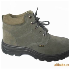 供应安全鞋荔枝纹防砸劳保鞋时尚透气耐磨橡胶底工作鞋