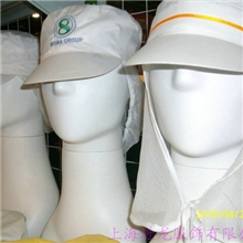 现货供应防静电披肩帽工作帽进龙服饰