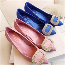 货源代发女士单鞋细高跟呛口小辣椒鞋尖头RV批发厂家