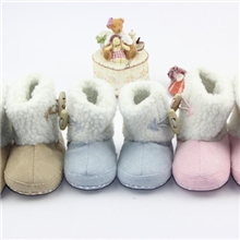 宝宝冬季雪地靴婴儿棉靴学步鞋靴babyshoes靴子0082