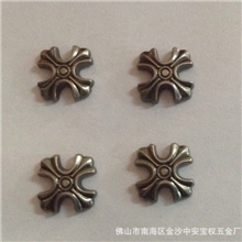 【宝权王金鞋扣】雪地靴配件16厘方十字克罗心厂家新款鞋花diy