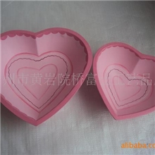 供应木质工艺品|手绘|情人节婚礼创意礼品|家居摆件装饰|心形碗