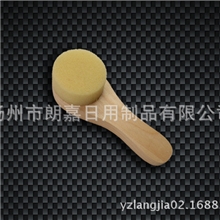 厂家供应木制海绵鞋刷木柄鞋刷