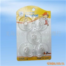 义乌小商品批发172-580透明吸盘挂钩粘钩