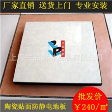 厂家直销陶瓷防静电地板/防静电瓷砖地板/机房专用地板