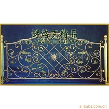 供应、铁艺大门、上海嘉定厂房别墅精品铁艺、电动大门、进口电机