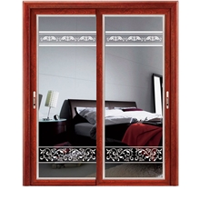 威颐轩门业防火防水耐磨铝合金酒店门上海铝合金门HT-029-2