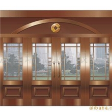 供应豪华铜门(图)（宁波昌瑞优质生产厂家）手动防盗