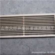 定做实木百叶门百叶窗出风口