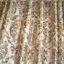 2013新款烫金金丝绒窗帘布丝绒窗帘布高档欧式落地窗帘布