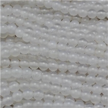 厂家大量批发玛瑙圆珠白玉髓圆珠散珠