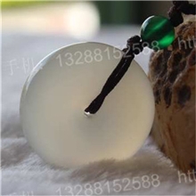 白玉髓吊坠平安扣怀古(促销产品1件起批满300元包邮)