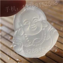 天然白玉髓中号观音佛吊坠厂家大量现货批发
