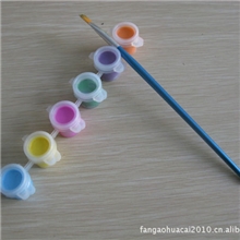 无毒环保数字油画专用颜料3ml6连体出口标准高光颜料