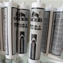 批发便宜玻璃胶/佛山玻璃胶/中性硅酮玻璃胶（黑色）