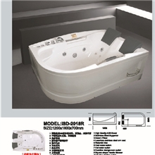厂家直销按摩冲浪浴缸亚克力双人按摩冲浪浴缸恒温工程浴缸