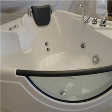 厂家可供应大批量订货优质亚克力新款豪华按摩冲浪扇形浴缸