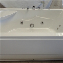 新款环保型优质亚克力按摩冲浪户外浴缸豪华美梦头枕双人浴缸