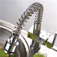 厂家直销厨房水槽水龙头/弹簧抽拉水龙头/OEM定做加工/厨房水龙头