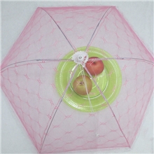 HP-40活动菜罩6角折叠菜罩伞式蕾丝菜罩饭罩义乌菜罩厂家直销