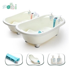 嘟迪6707感温婴儿浴盆新生儿用品宝宝洗澡盆儿童沐浴盆大号
