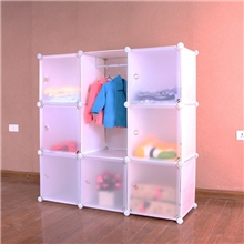[诚征全国代理商]PP收纳柜DIY魔片百变收纳柜收纳盒衣架