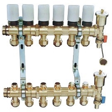 质量可靠的厂家生产的地暖分水器