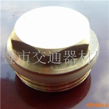 供应地暖分水器黄铜堵头