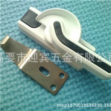 塑钢门窗五金铝合金配件门窗月牙锁M型豪华月牙锁