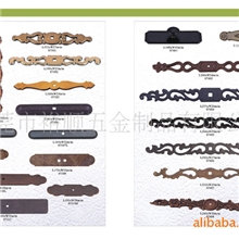 供应家具五金配件/古典拉手，饰片，合页，铰链，滑轨