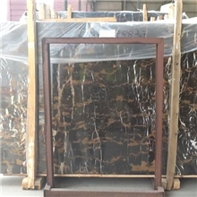 福磊石材供应阿富汗黑金花荒料，大板，异形-每月到货荒料3000吨