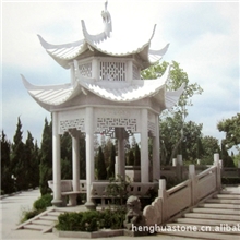 供应石雕山门牌坊凉亭寺庙工程.栏杆.浮雕.亭子