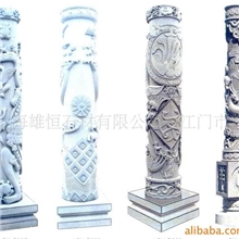 供应花岗岩石雕龙柱寺院石雕刻工程施工浮雕