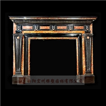 壁炉欧式壁炉中式壁炉石雕石材厂家壁炉架曲阳石雕宏州