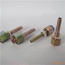 供应公制液压接头，液压管接头，胶管接头，液压管件