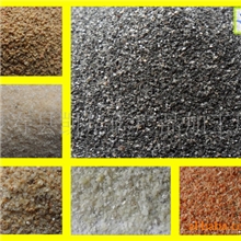 供应凯华灰玉天然彩砂，灰玉真石漆涂料用20-40目彩砂