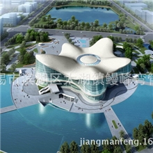 供应建筑钢檩条弯弧加工案例无锡新区科技交流中心