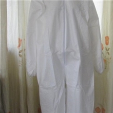 一次性无纺布连体防水抗静电覆膜透气防护服(可消毒)特卫强防护衣