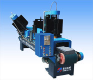 浙江嘉兴昌达机械生产多功能自动条纹砖机，路侧石打磨机