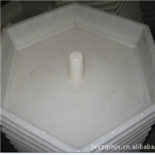 排水型六角形塑料模具中心带孔护坡排水半六角模具多款供选