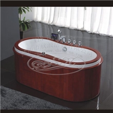 欣浪圣娜经典按摩缸系列SD-300实木+亚克力单人豪华按摩缸/水件缸