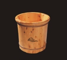 供应香柏木木产品木桶木质洗脚盆沐足桶P004
