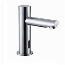 全铜全自动感应出水节水型工程首选感应水龙头单冷五年质保