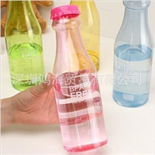 便携摔不破汽水瓶可爱汽水杯密封瓶运动水壶广告促销礼品杯