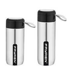 希诺真空杯不锈钢保温杯提绳随手杯直身杯男士办公茶杯