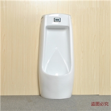1米热销内置桃心感应小便斗立式地排水小便器原厂直销卫浴